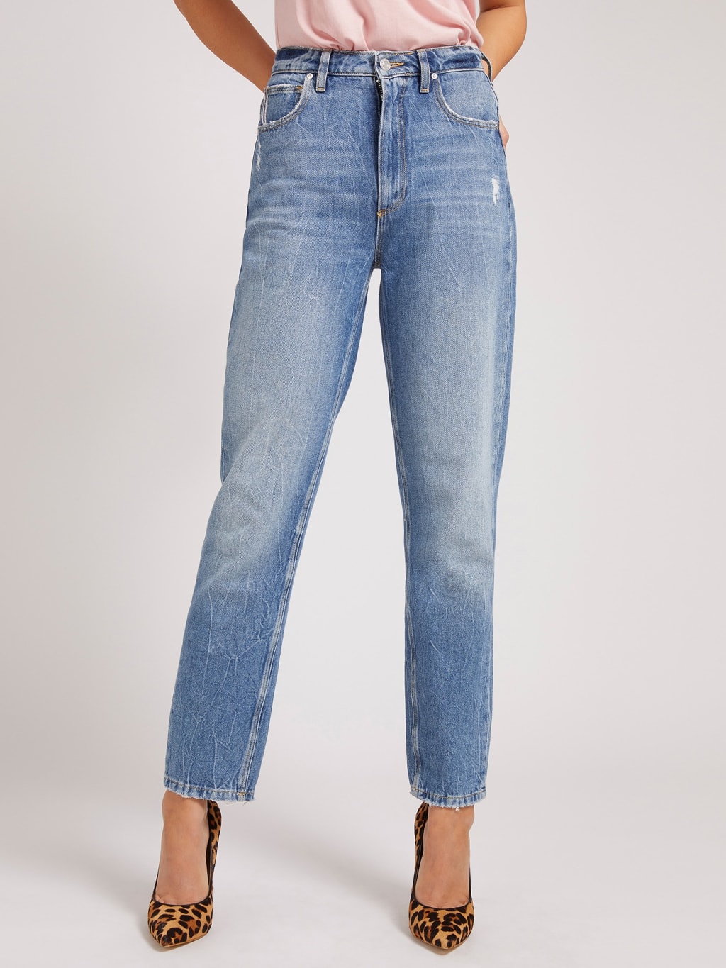 JEANS RELAXED VITA ALTA - Simona Fashion